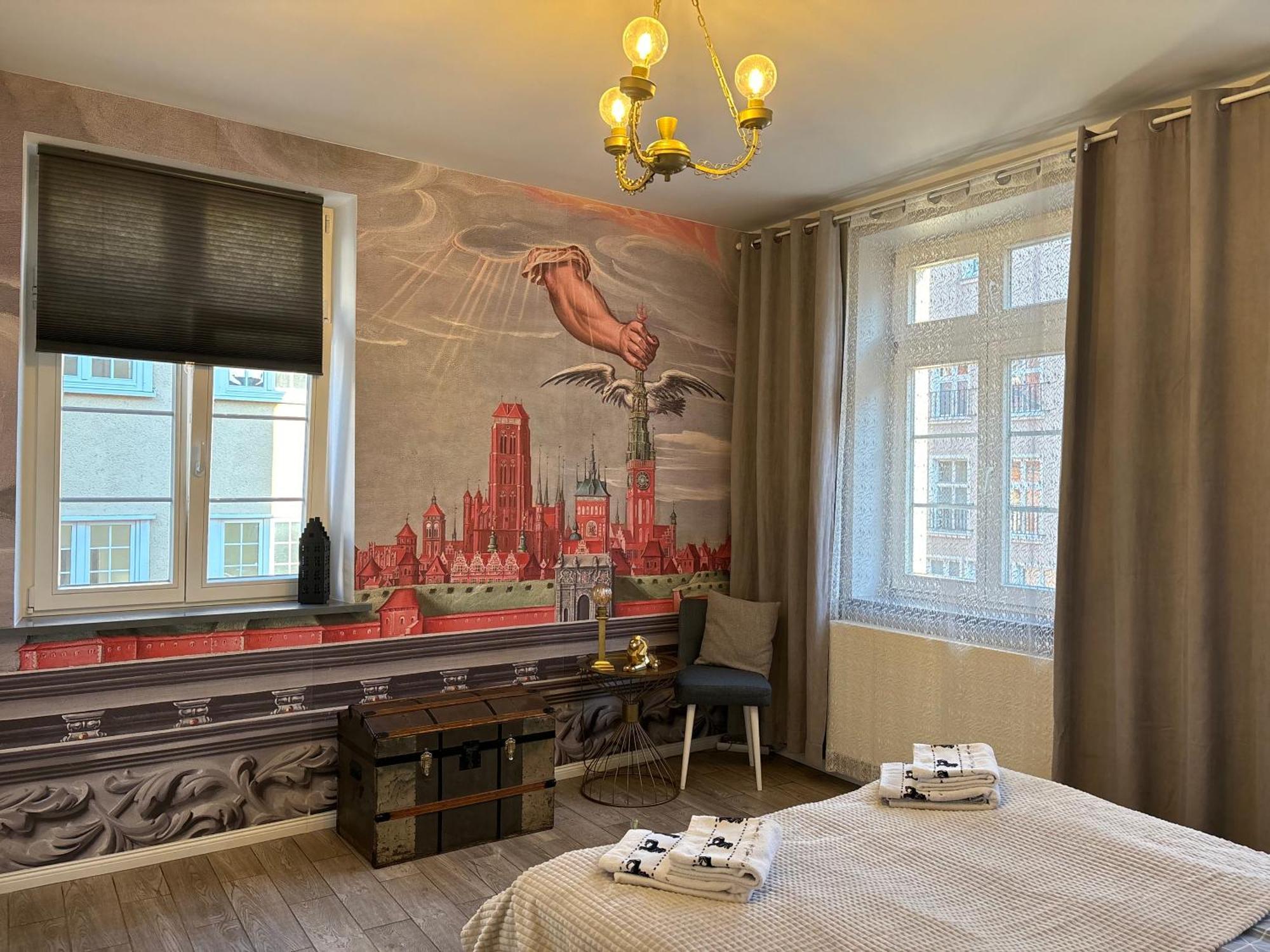 Апартаменты Kamienica Pod Lwem Гданьск Экстерьер фото